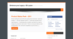 Desktop Screenshot of elilopian.com